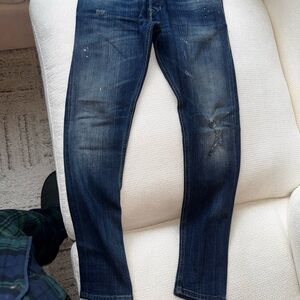 Diesel Men's Dark Blue Skinny Jeans